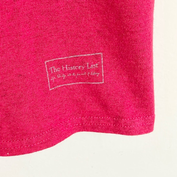 The History List “History Nerd” Graphic Red T Shirt Adult size Medium - Picture 4 of 7